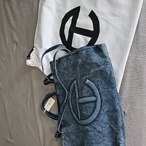 Telfar Large Denim Tote